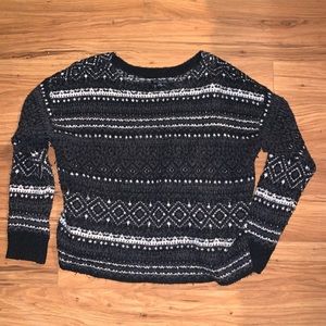 Oversized American Eagle patterned sweater